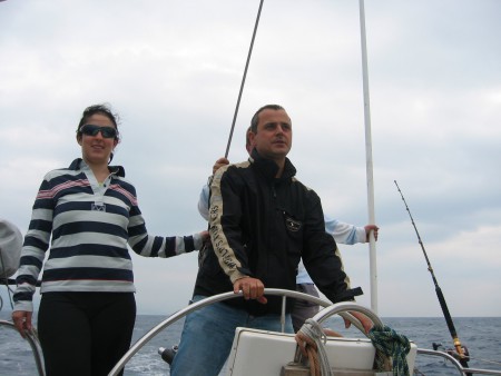 nuovo timoniere (e non si scolla più di li)